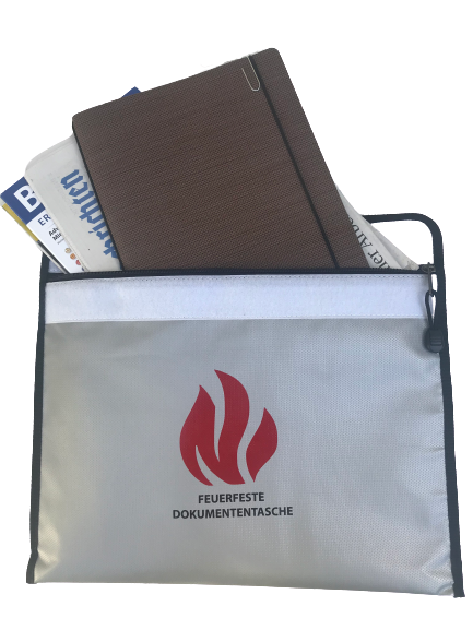 feuerfeste Dokumententasche