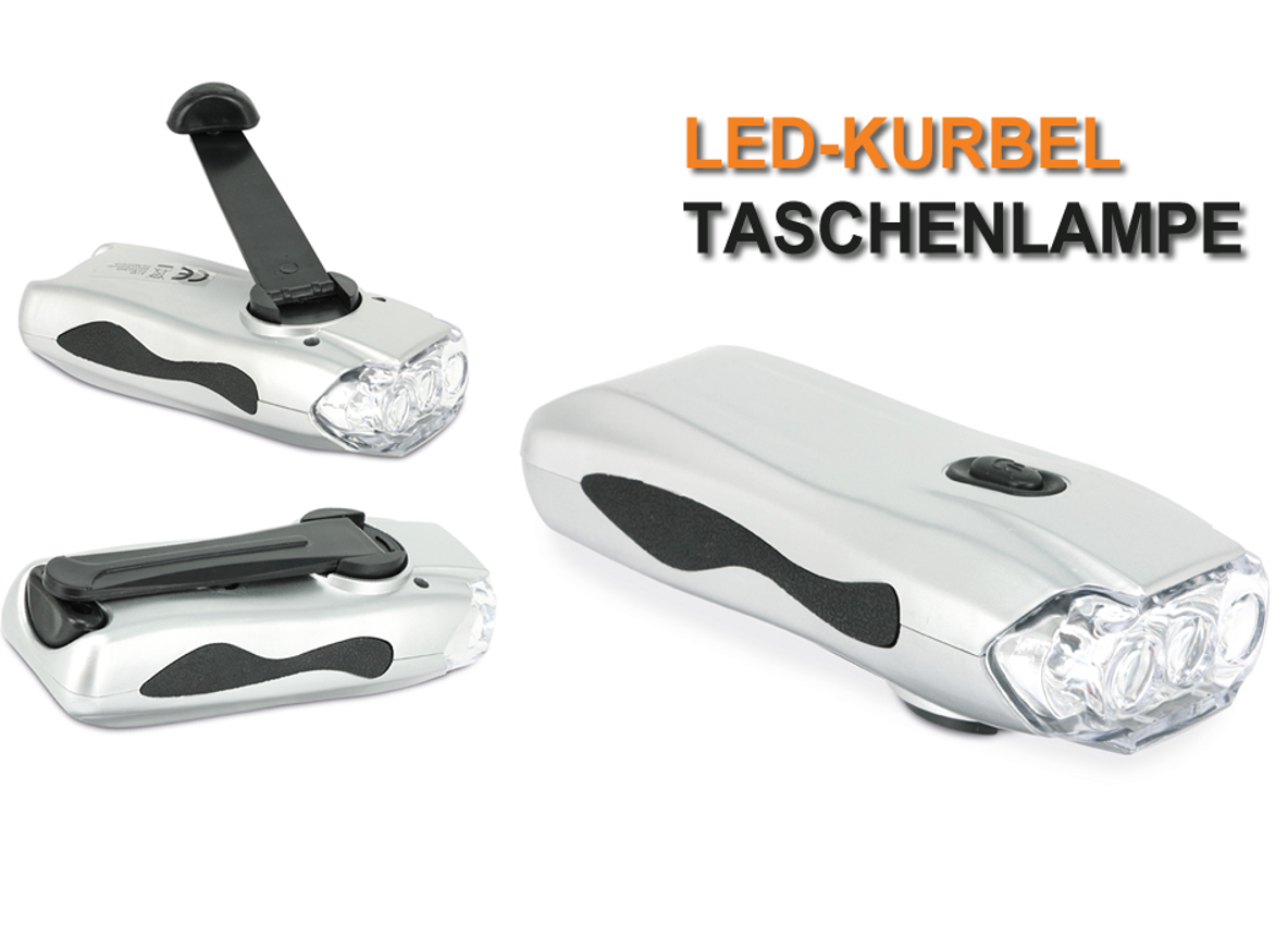 Hochwertige Dynamotaschenlampe – Bild 3